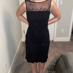 Evan picone black dress